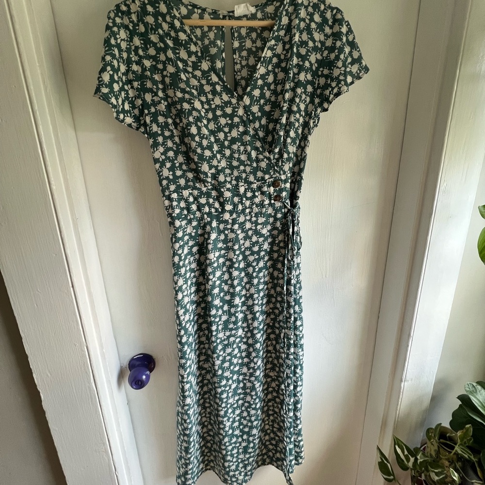 Teal floral sienna Sky Dress